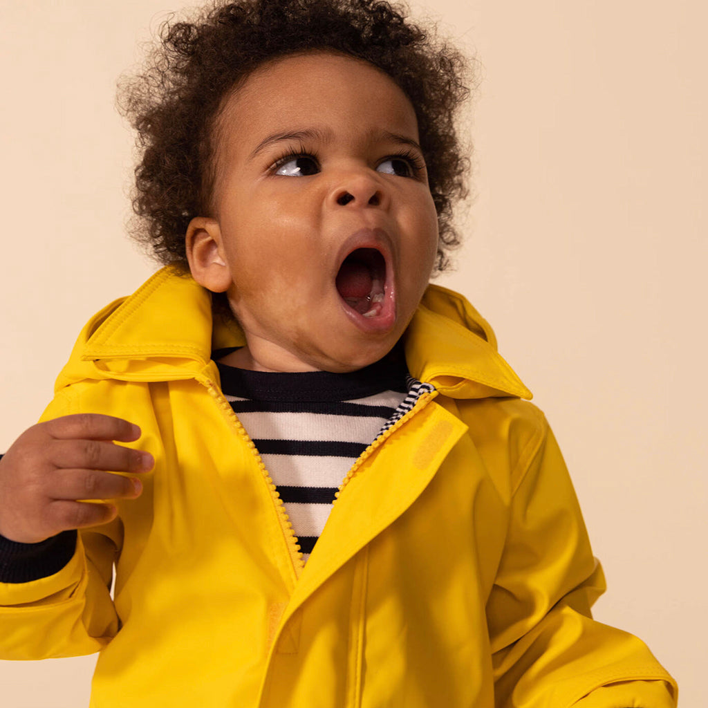 Petit Bateau Baby Iconic Raincoat Yellow