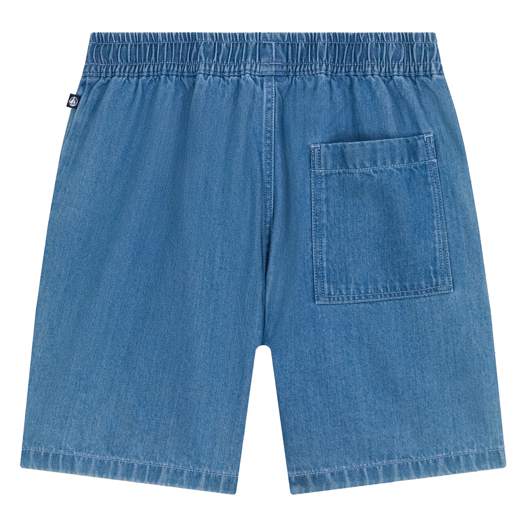 Petit Bateau Child Shorts Light Denim Blue