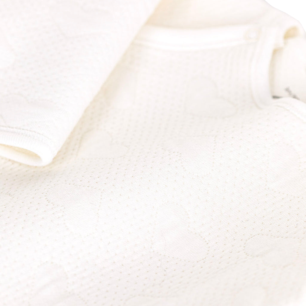 Petit Bateau Baby Pyjamas Avalanche Cream