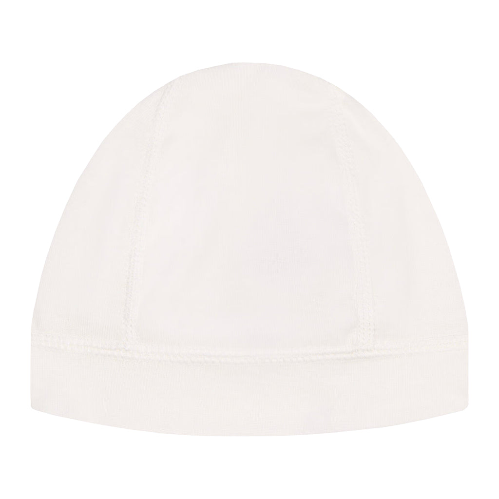 Petit Bateau Baby Hat Marshmallow White