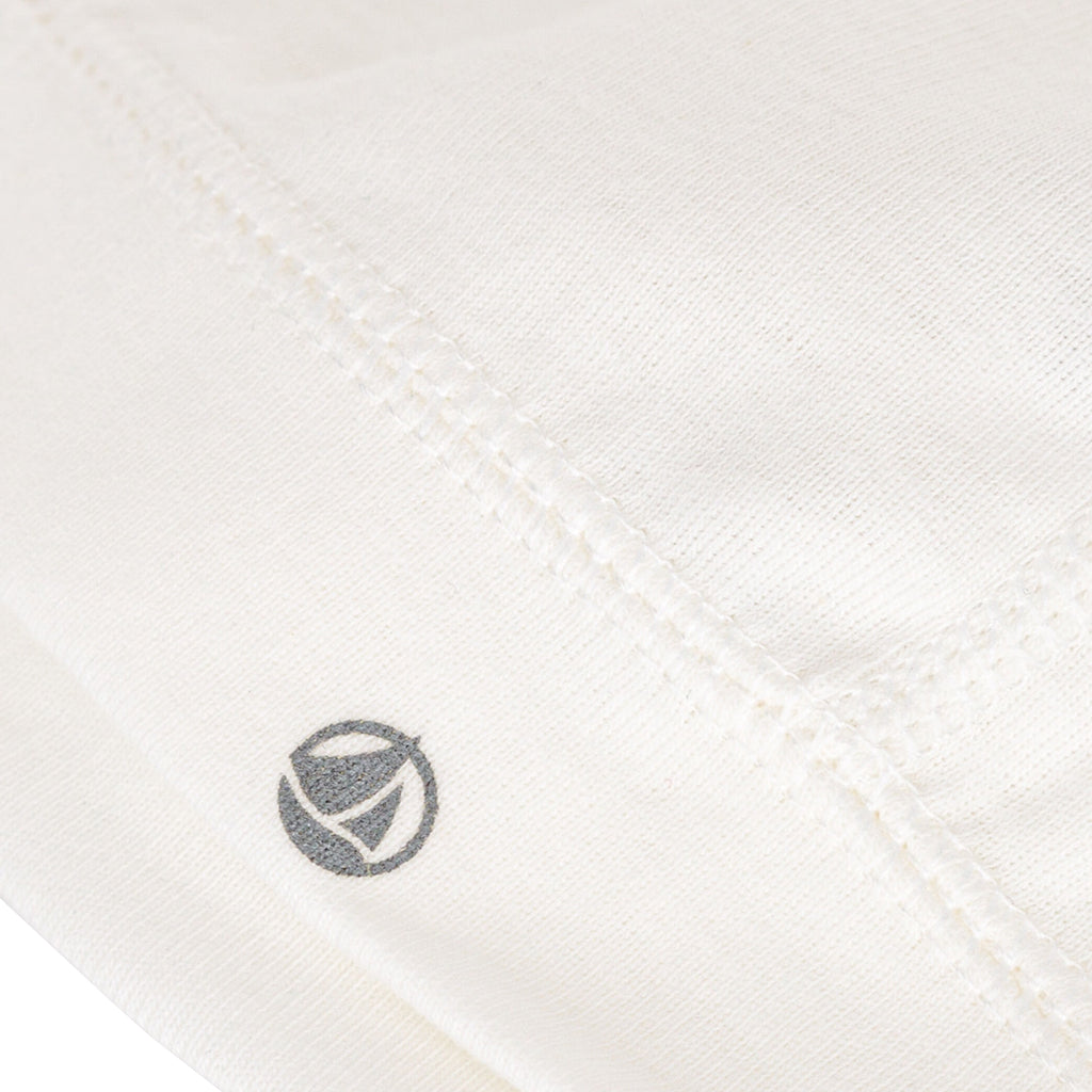 Petit Bateau Baby Hat White