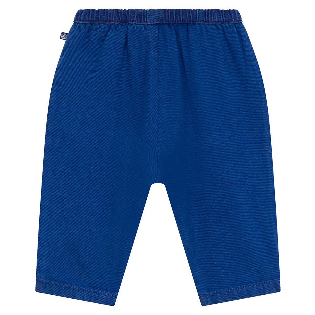 Petit Bateau Baby Pants Incognito Blue