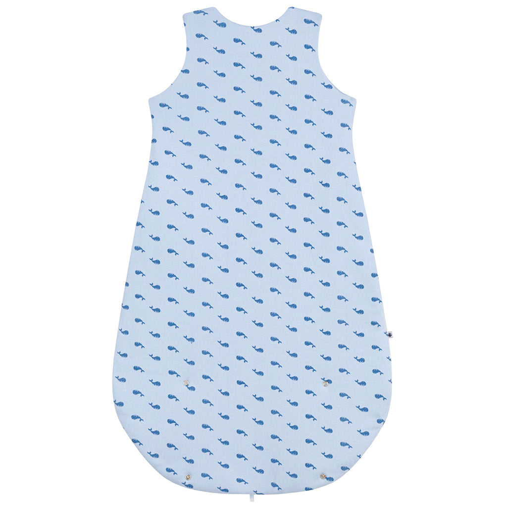 Petit Bateau Baby Tog 2 Sleepsac Toudou Blue Whale Print