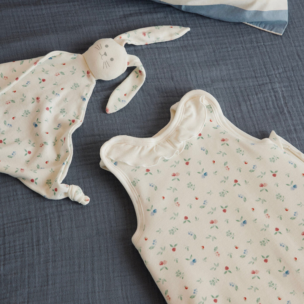 Petit Bateau Baby Tog 2 Sleepsac Marshmallow White Floral Print