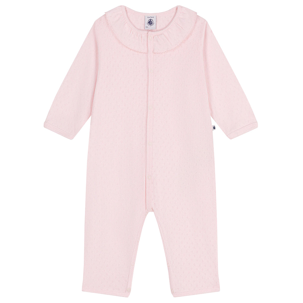 Petit Bateau Baby Pyjamas Fleur Pink