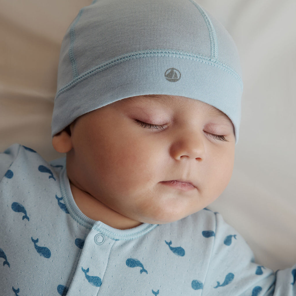 Petit Bateau Baby Hat Toudou Blue