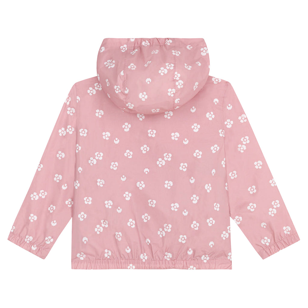 Petit Bateau Child Windbreaker Jacket Charm Pink Floral