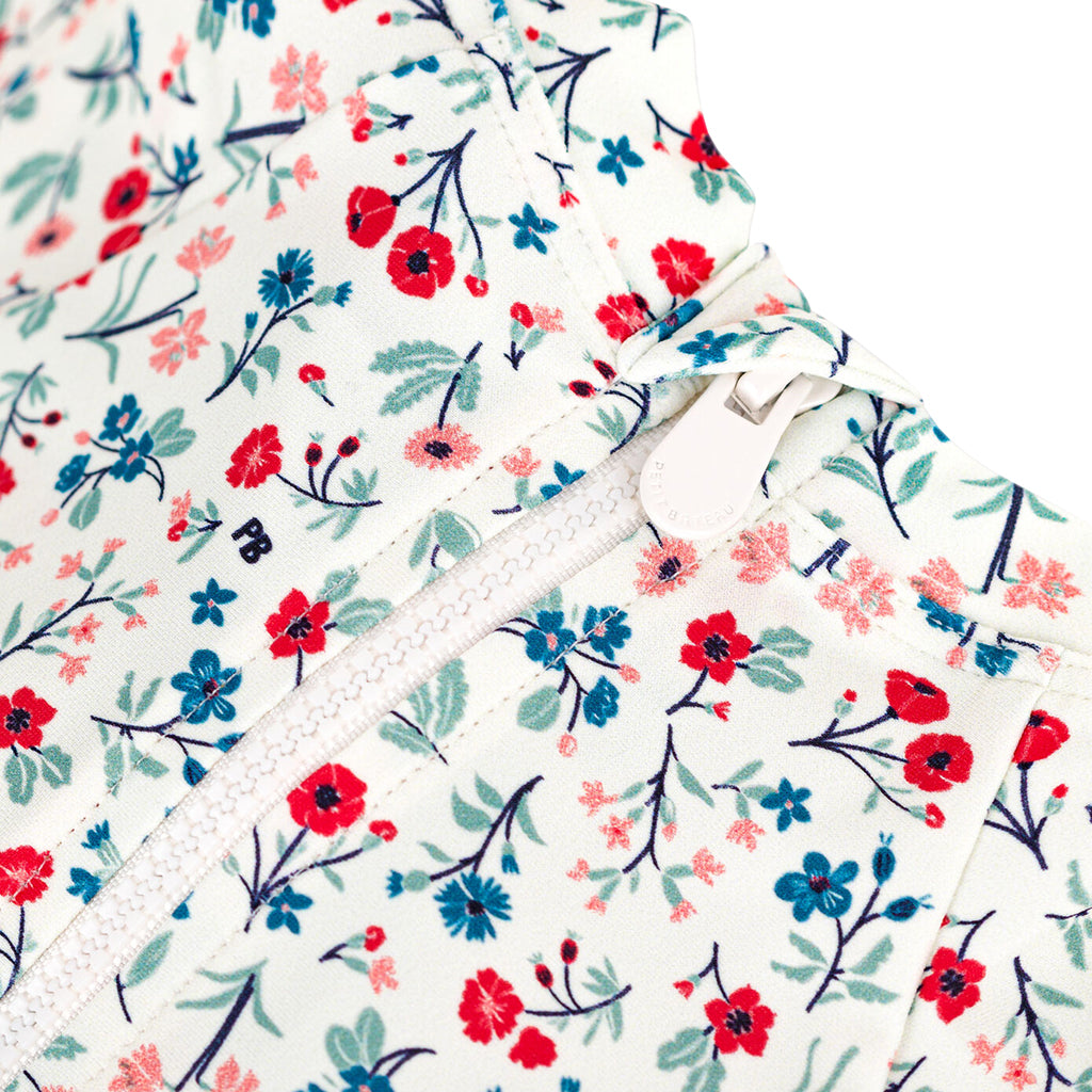 Petit Bateau Baby Swim Shirt Multicolour Floral Print