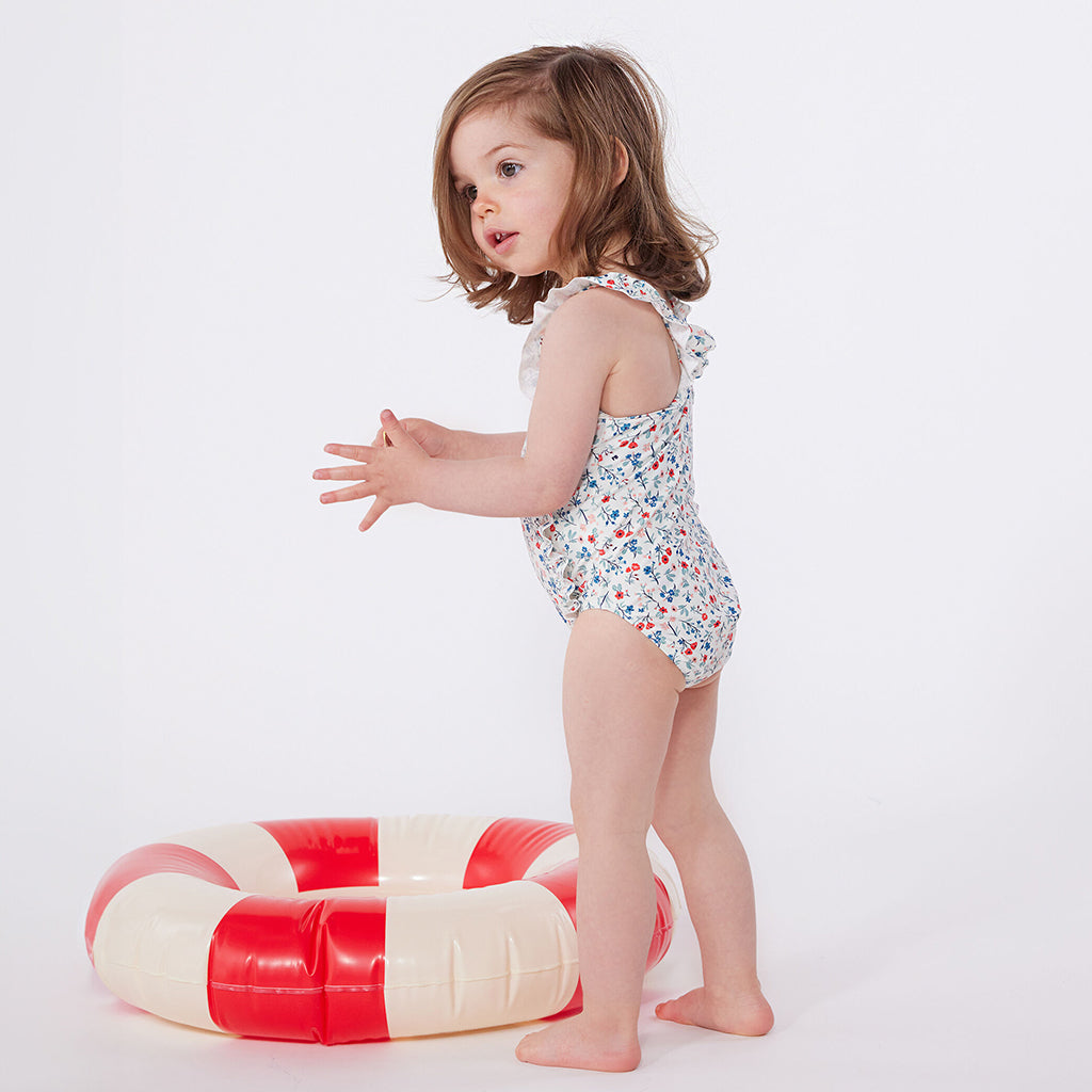 Petit Bateau Baby Swimsuit Multicolour Floral Print