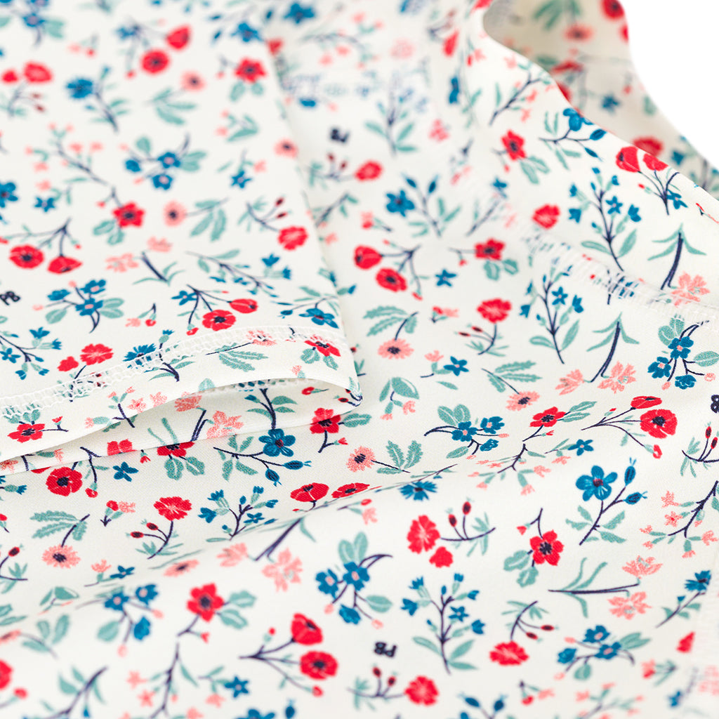 Petit Bateau Child Swim Shirt Multicolour Floral Print