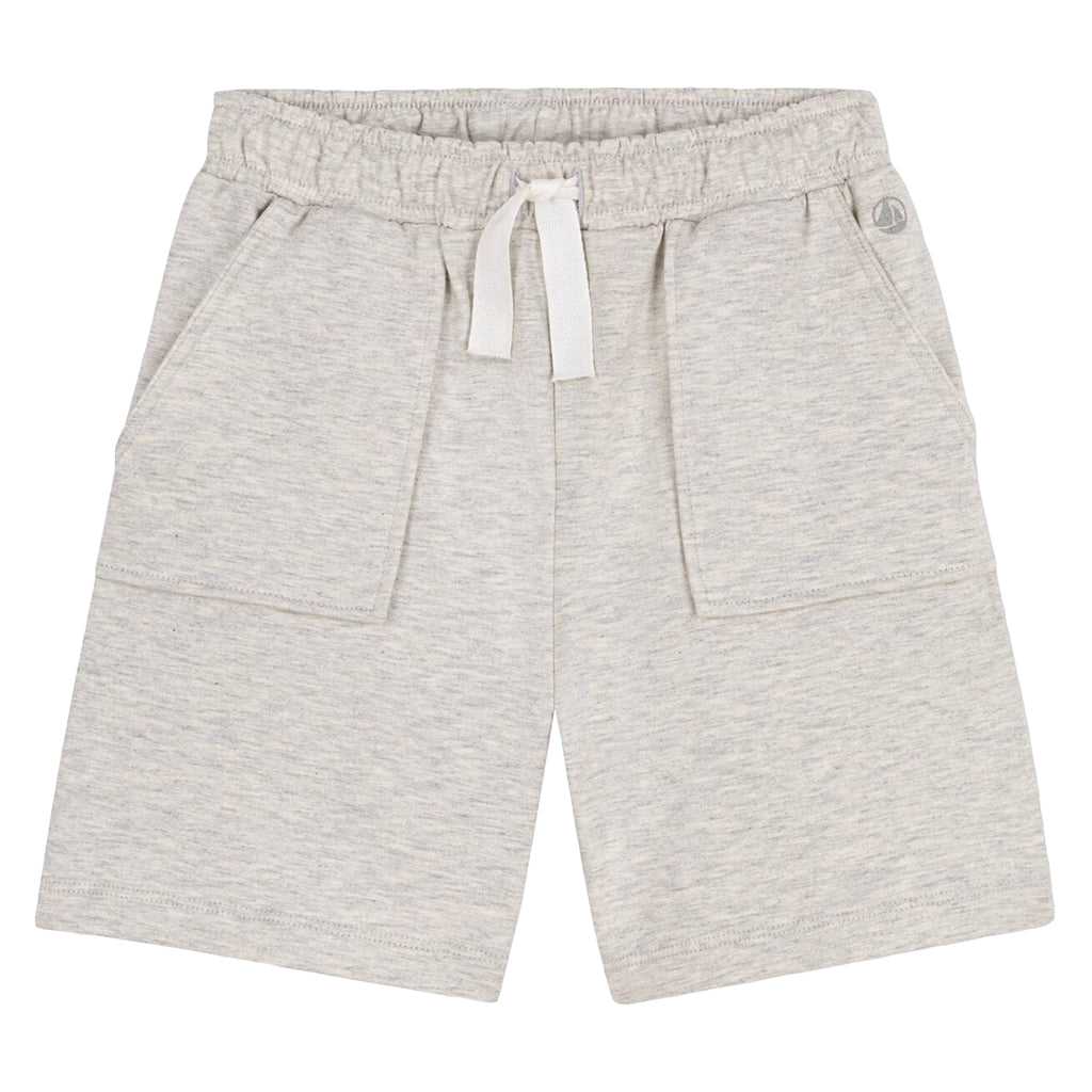 Petit Bateau Child Sweat Shorts Beluga Grey