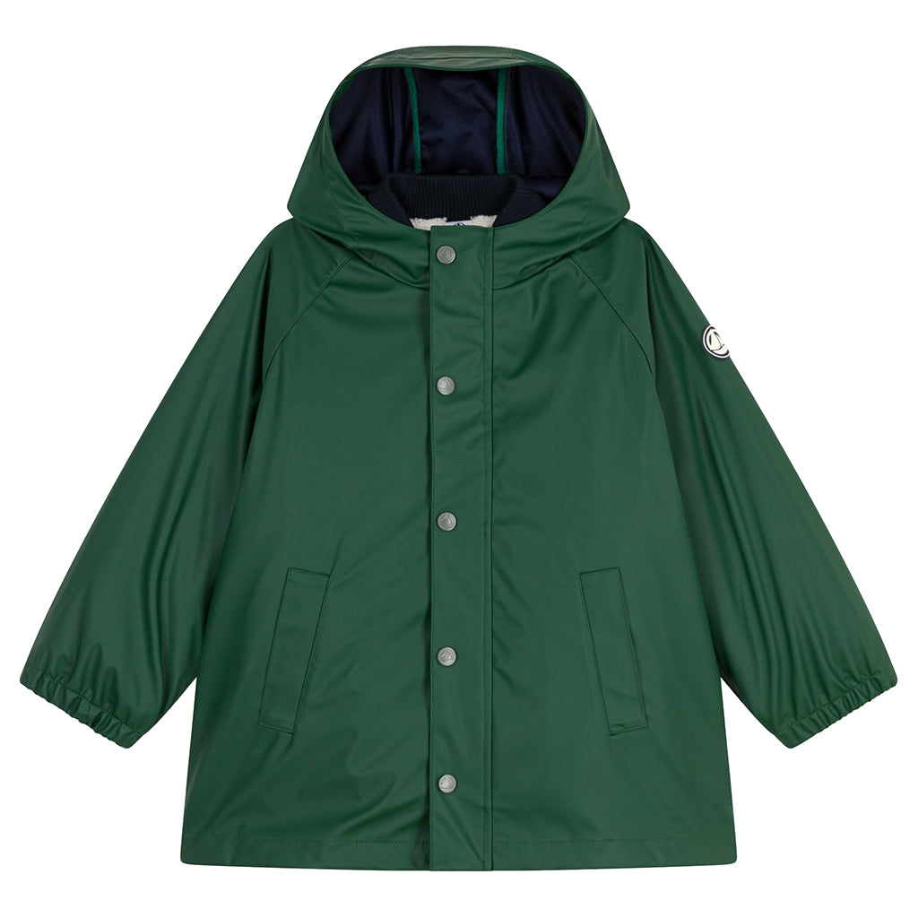 Petit Bateau Child 3-in-1 Raincoat Willow Green