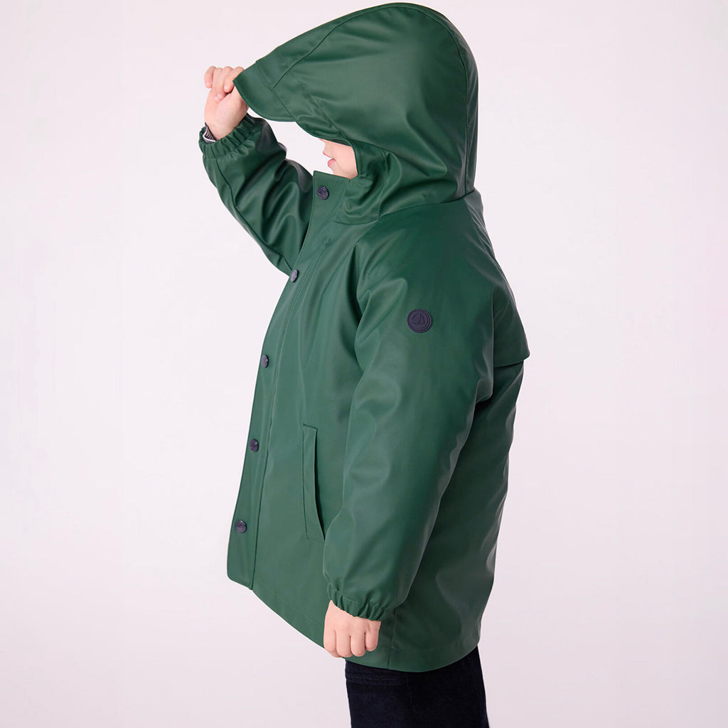 Petit Bateau Child 3-in-1 Raincoat Willow Green
