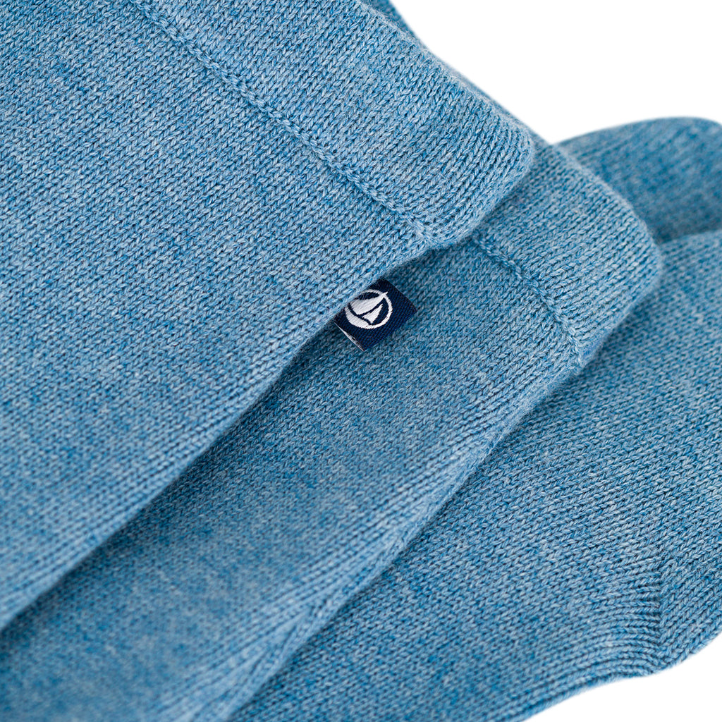 Petit Bateau Baby Leggings With Feet Adriatic Blue