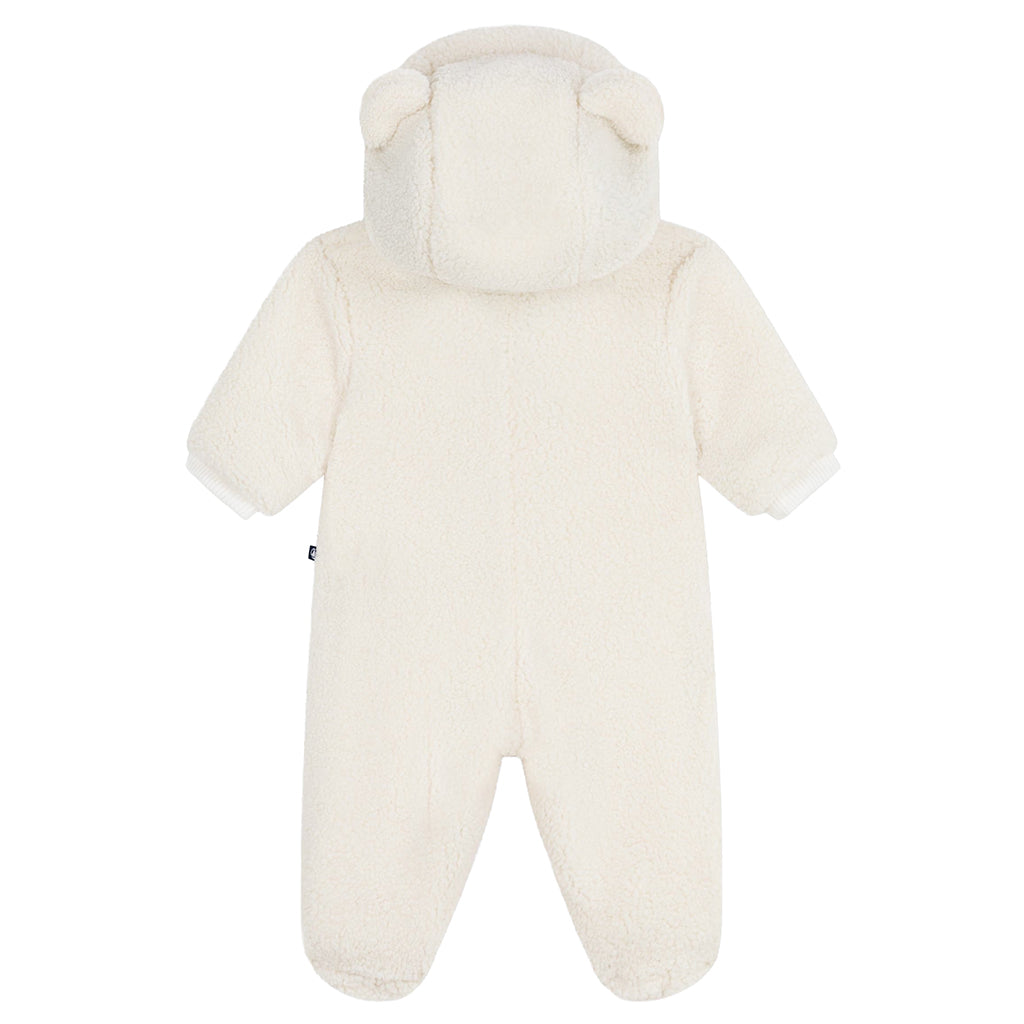 Petit Bateau Baby Teddy Jumpsuit Milk Cream