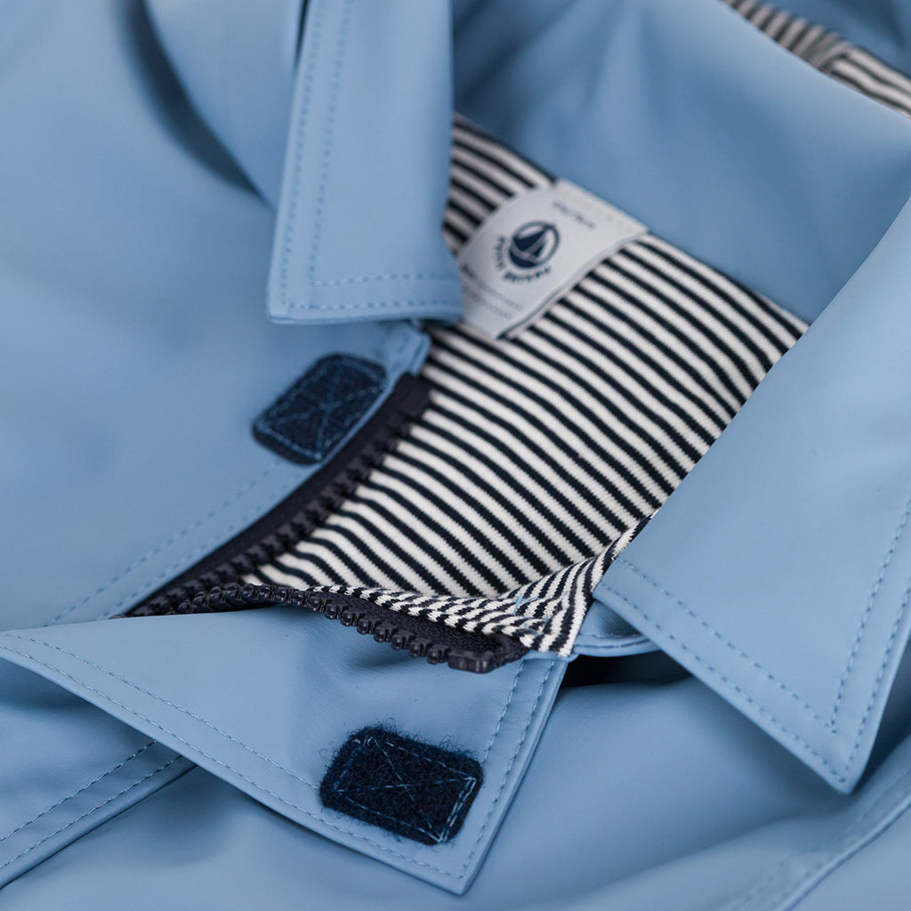 Petit Bateau Baby Iconic Raincoat Adriatic Blue