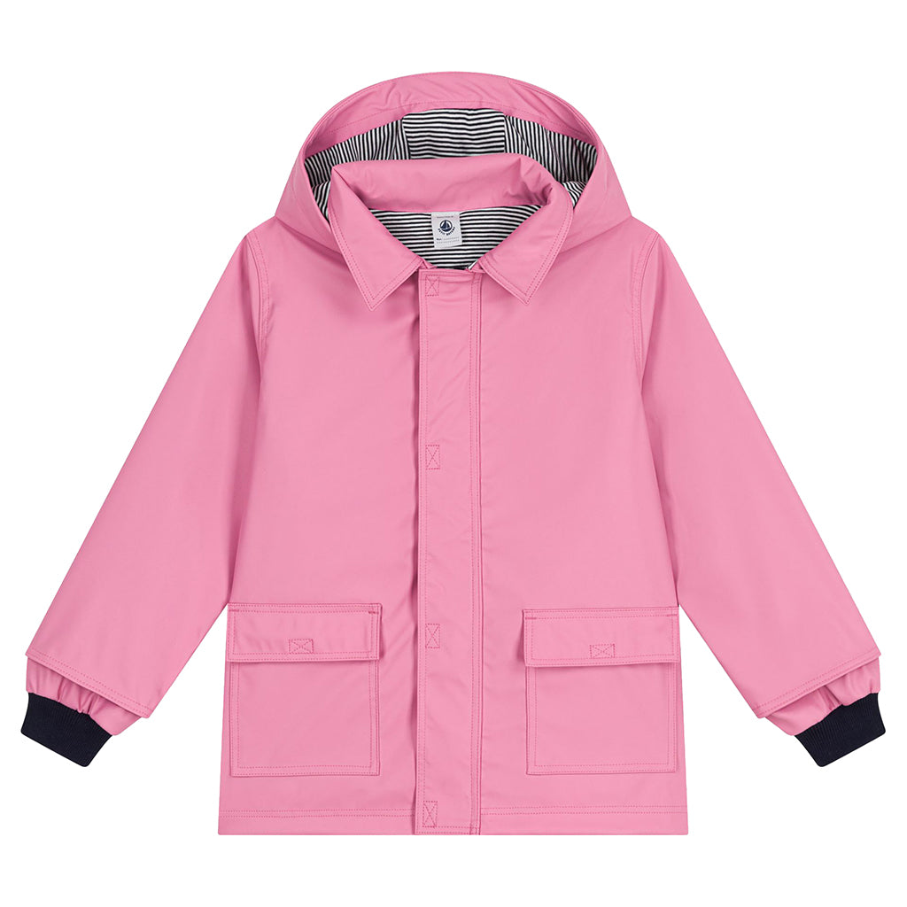 Petit Bateau Child Iconic Raincoat Boudoir Pink
