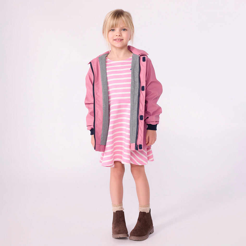 Petit Bateau Child Iconic Raincoat Boudoir Pink