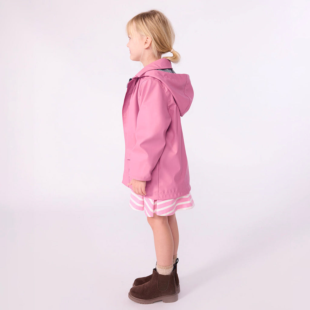 Petit Bateau Child Iconic Raincoat Boudoir Pink