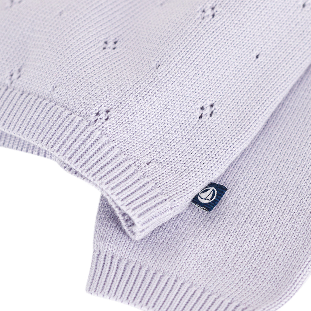 Petit Bateau Baby Cardigan Parme Purple