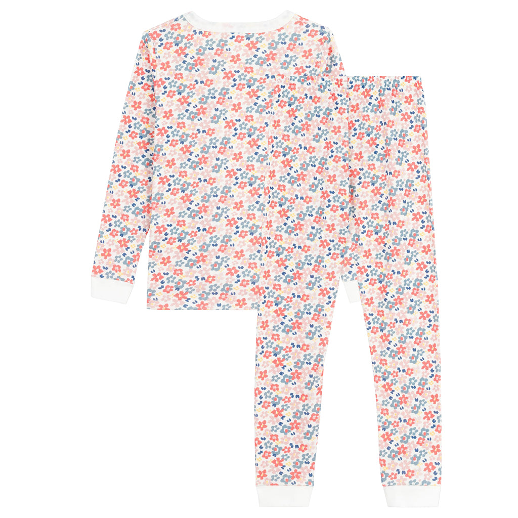 Petit Bateau Child Pyjamas Multicolour Floral Print