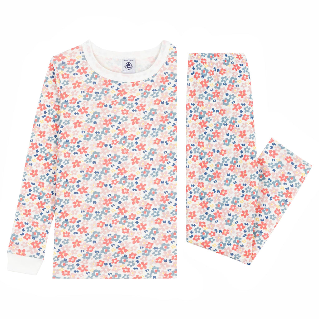Petit Bateau Child Pyjamas Multicolour Floral Print