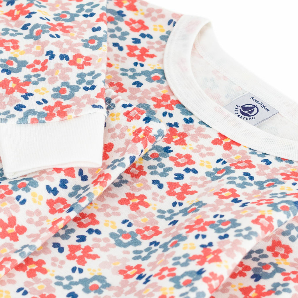 Petit Bateau Child Pyjamas Multicolour Floral Print