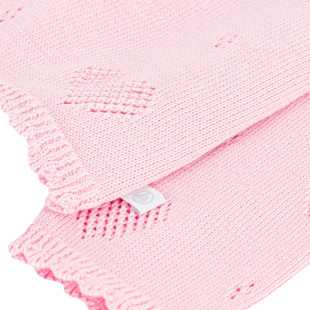 Petit Bateau Baby Cardigan Marquise Pink Hearts