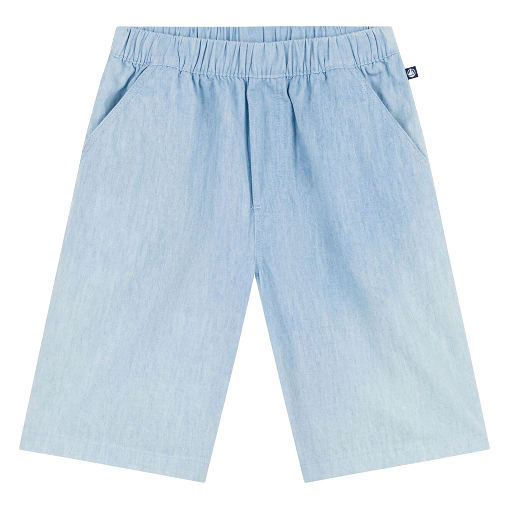 Petit Bateau Child Bermuda Shorts Light Blue