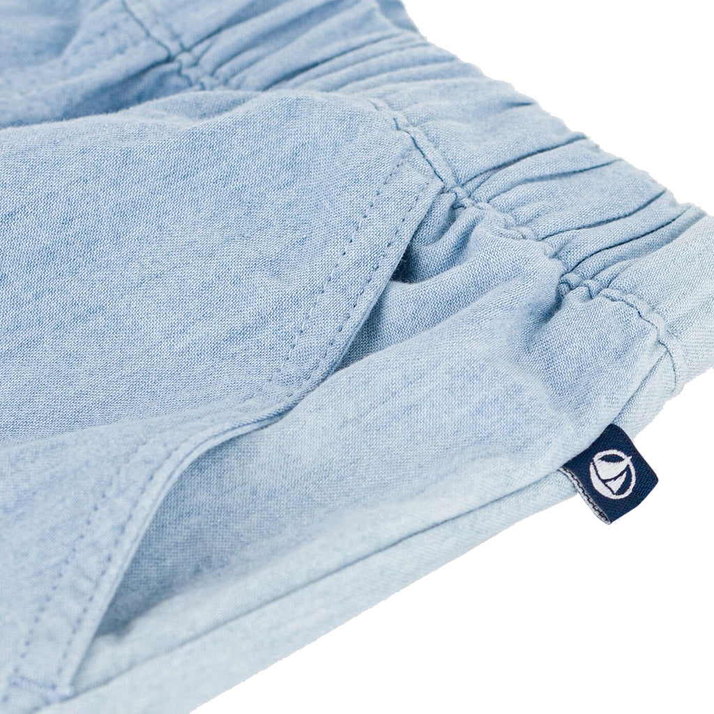 Petit Bateau Child Bermuda Shorts Light Blue