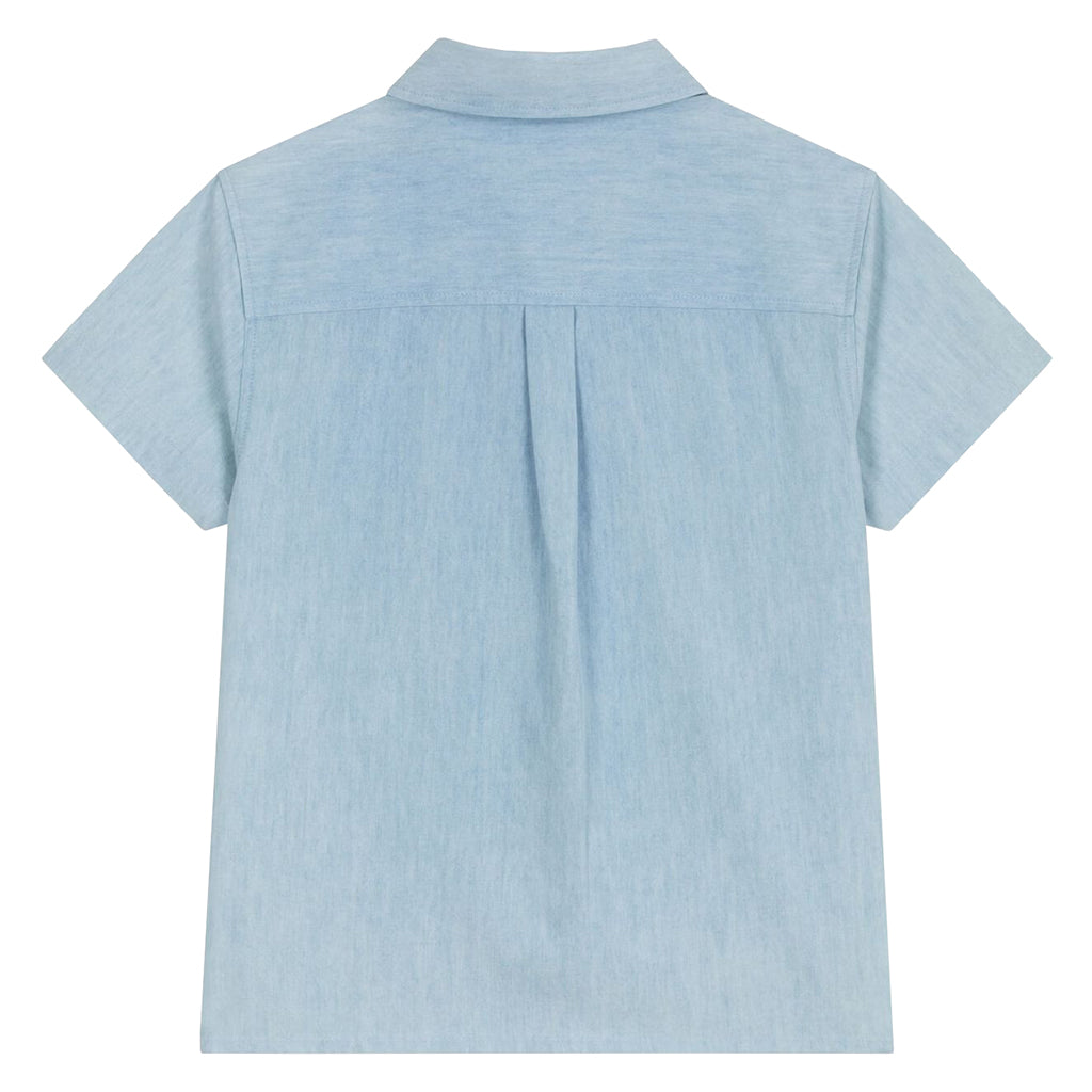 Petit Bateau Child Shirt Light Blue