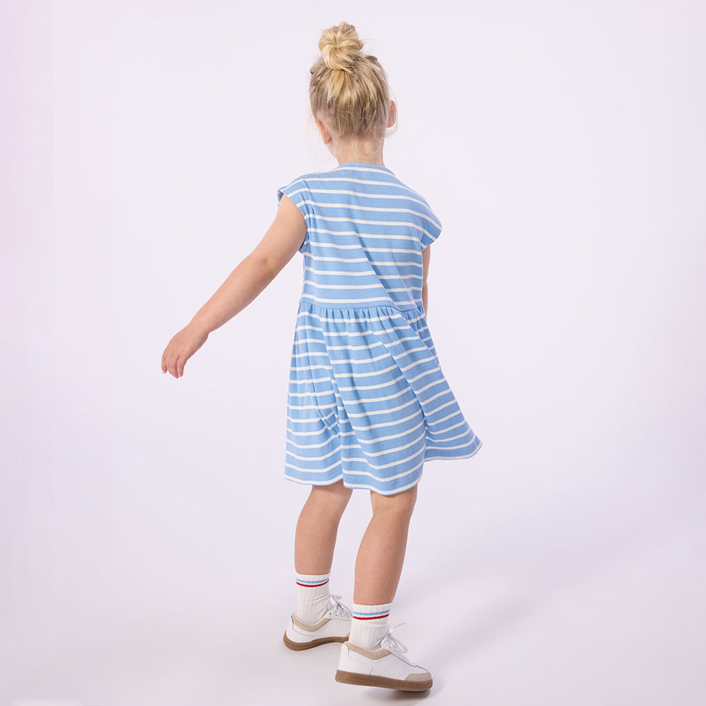 Petit Bateau Child Dress Flo Blue Stripes