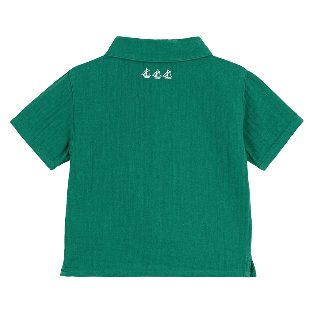 Petit Bateau Baby Shirt Green