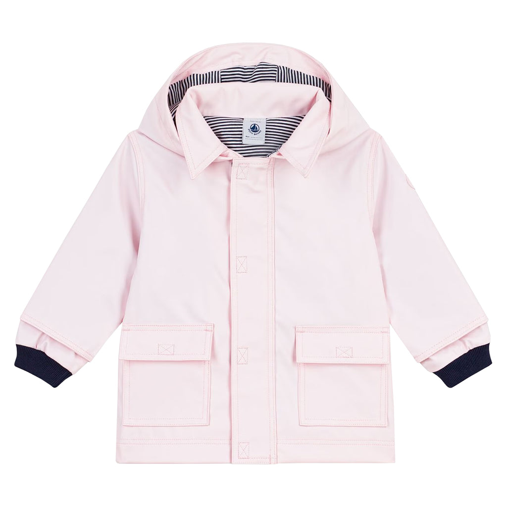 Petit Bateau Baby Iconic Raincoat Barely Pink