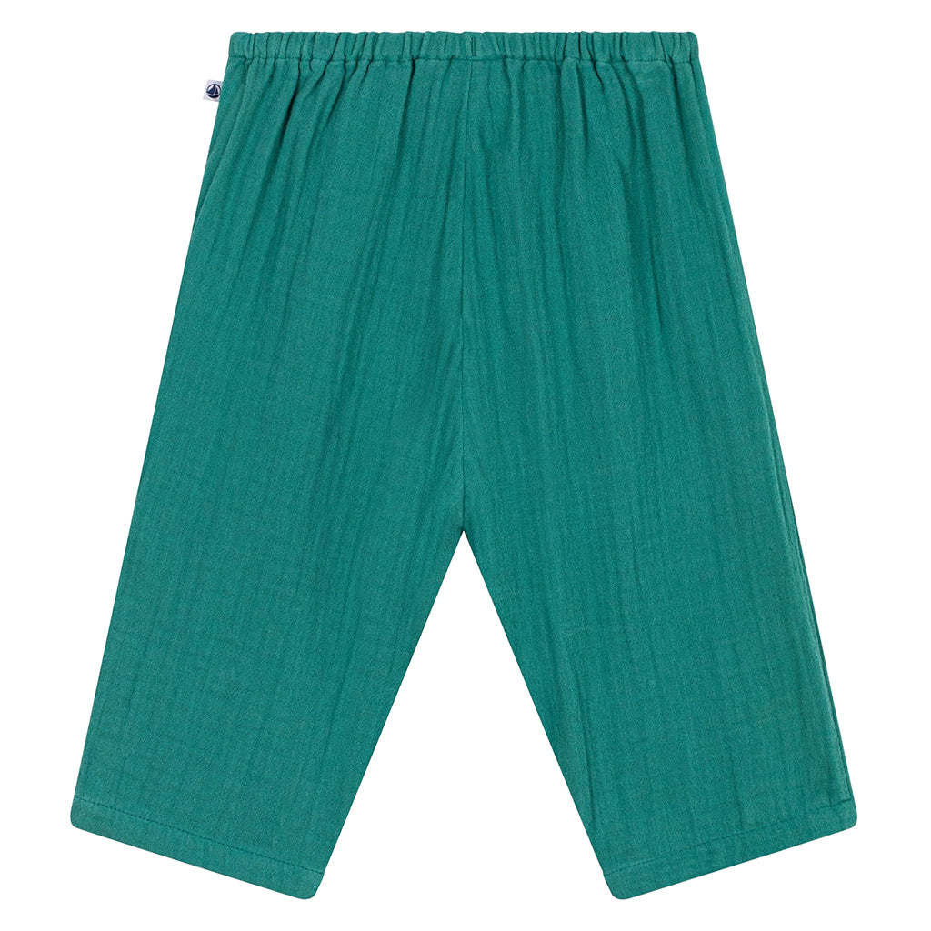 Petit Bateau Baby Pants Green