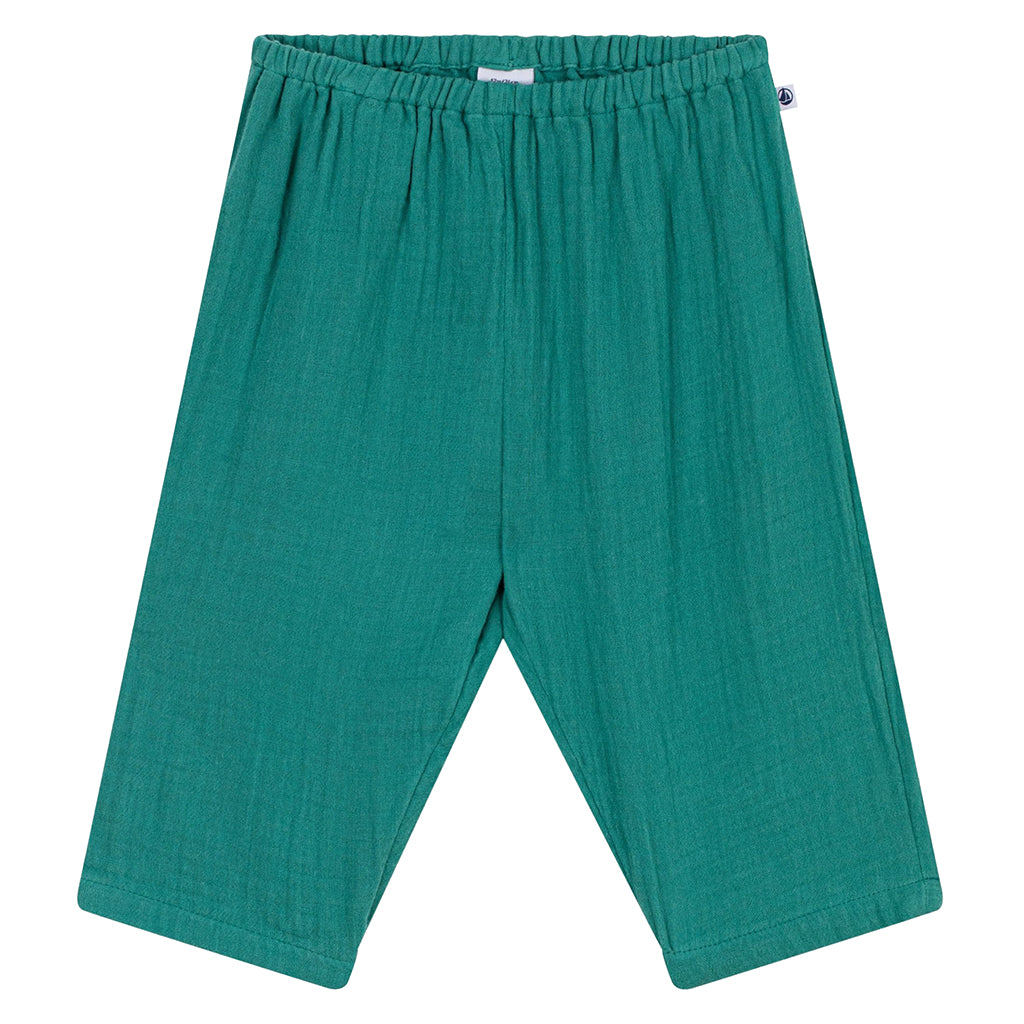 Petit Bateau Baby Pants Green
