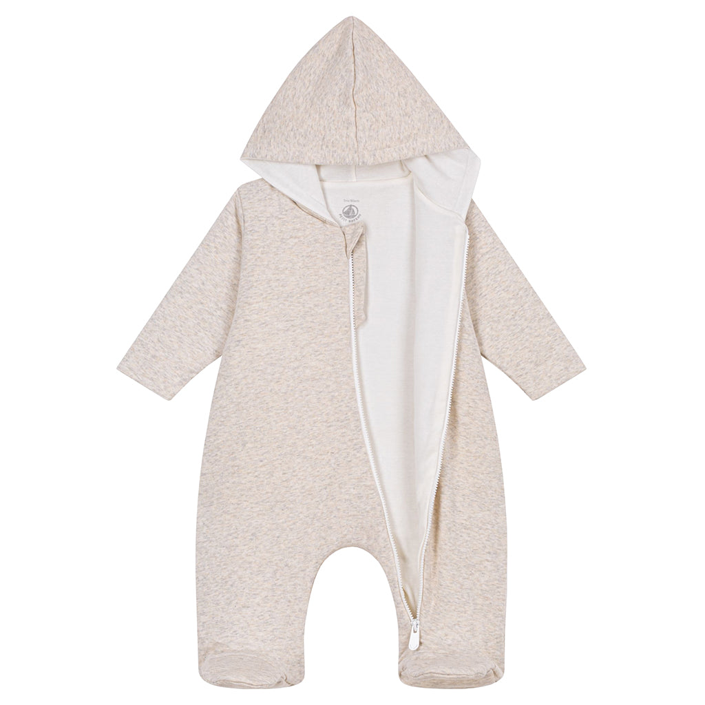 Petit Bateau Baby Jumpsuit Montelimar Beige