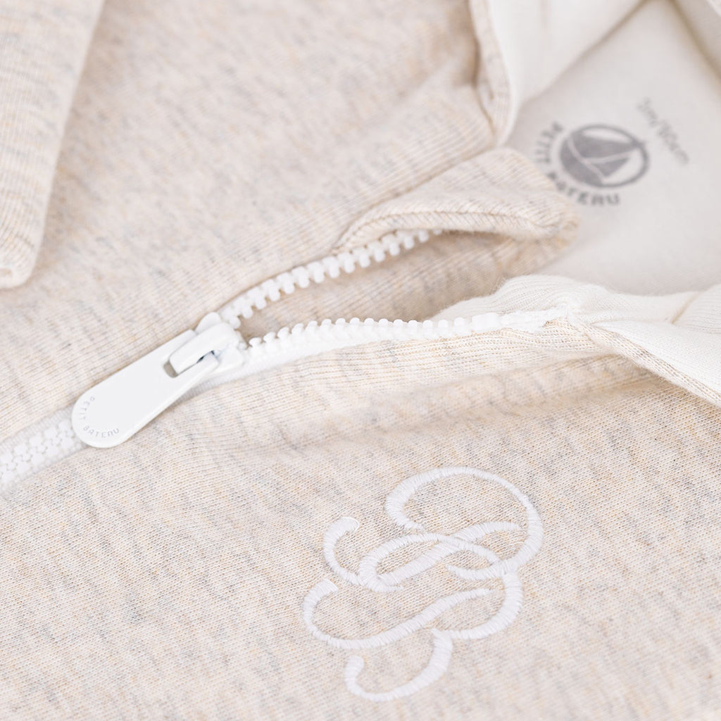 Petit Bateau Baby Jumpsuit Montelimar Beige