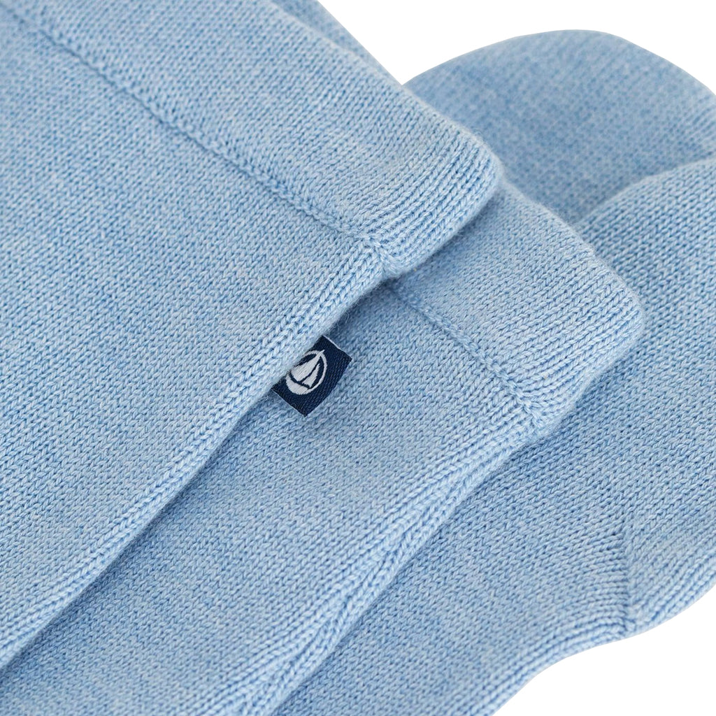 Petit Bateau Baby Leggings With Feet Flo Blue