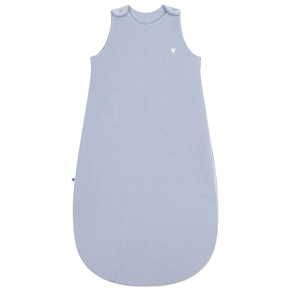 Petit Bateau Baby Sleepsac Polaire Blue