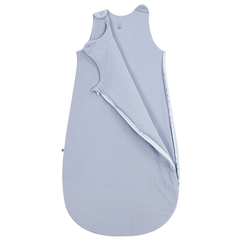 Petit Bateau Baby Sleepsac Polaire Blue