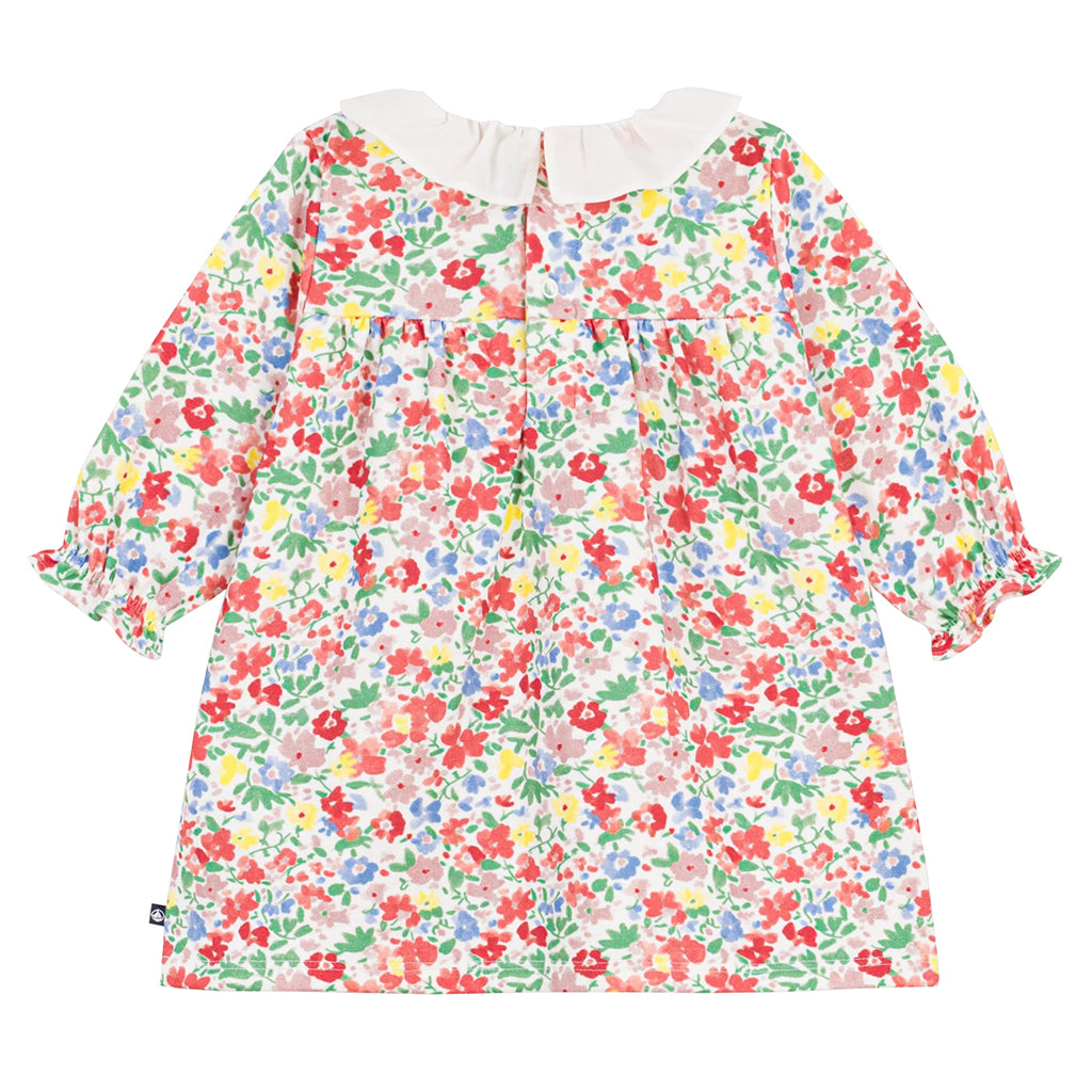 Petit Bateau Baby Dress Multicolour Floral Print