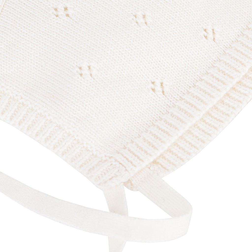Petit Bateau Baby Bonnet Cream