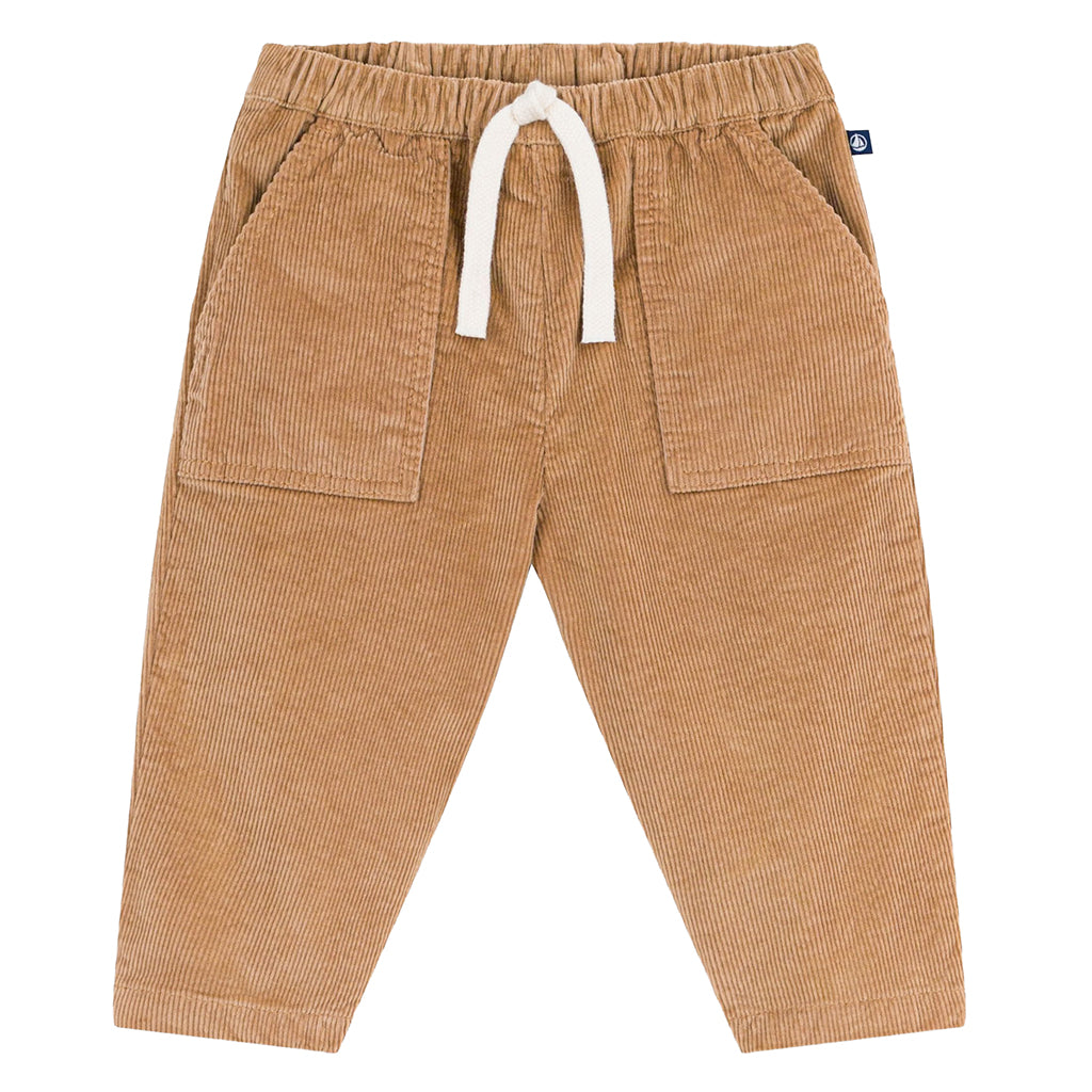 Petit Bateau Baby Pants Latte Brown