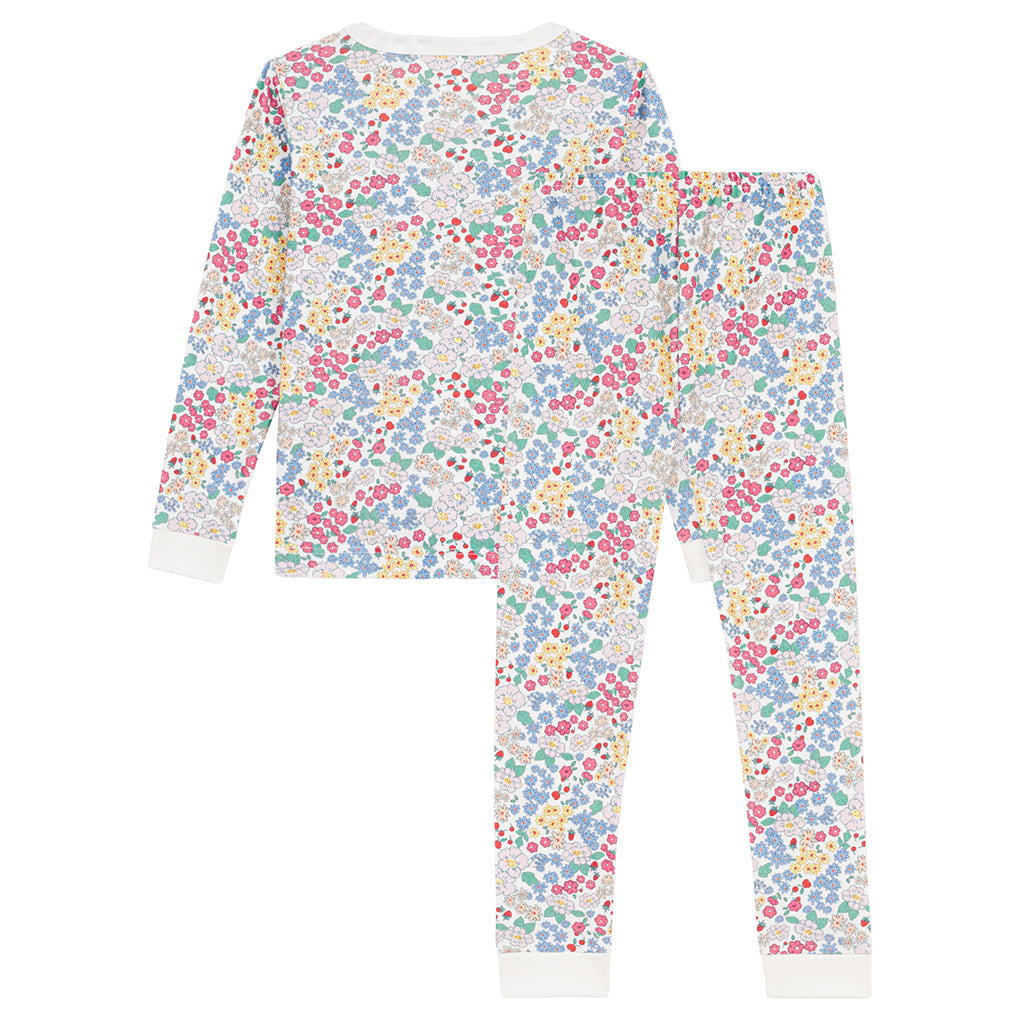 Petit Bateau Child Pyjamas Multicolour Floral Print