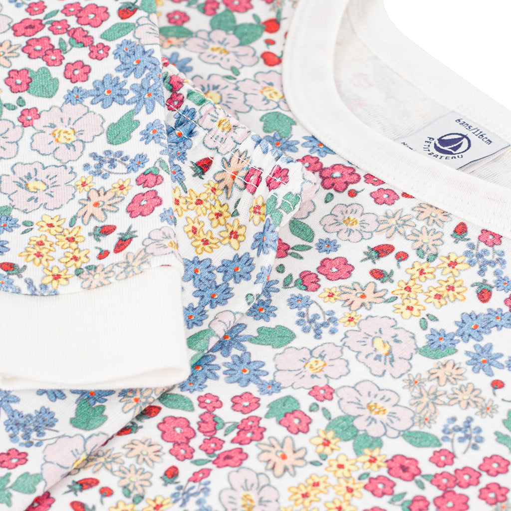 Petit Bateau Child Pyjamas Multicolour Floral Print