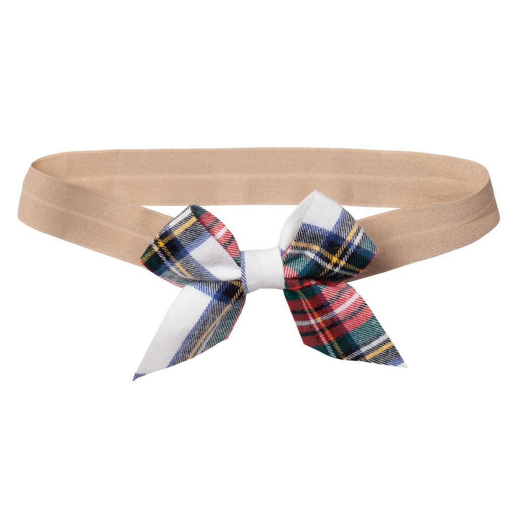 Petite Plume Baby Hair Bow Balmoral Tartan