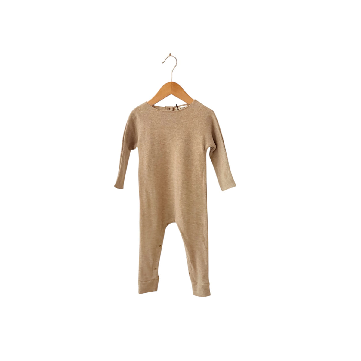 Pequeno Tocon Baby Soft Jumpsuit Tostado Beige