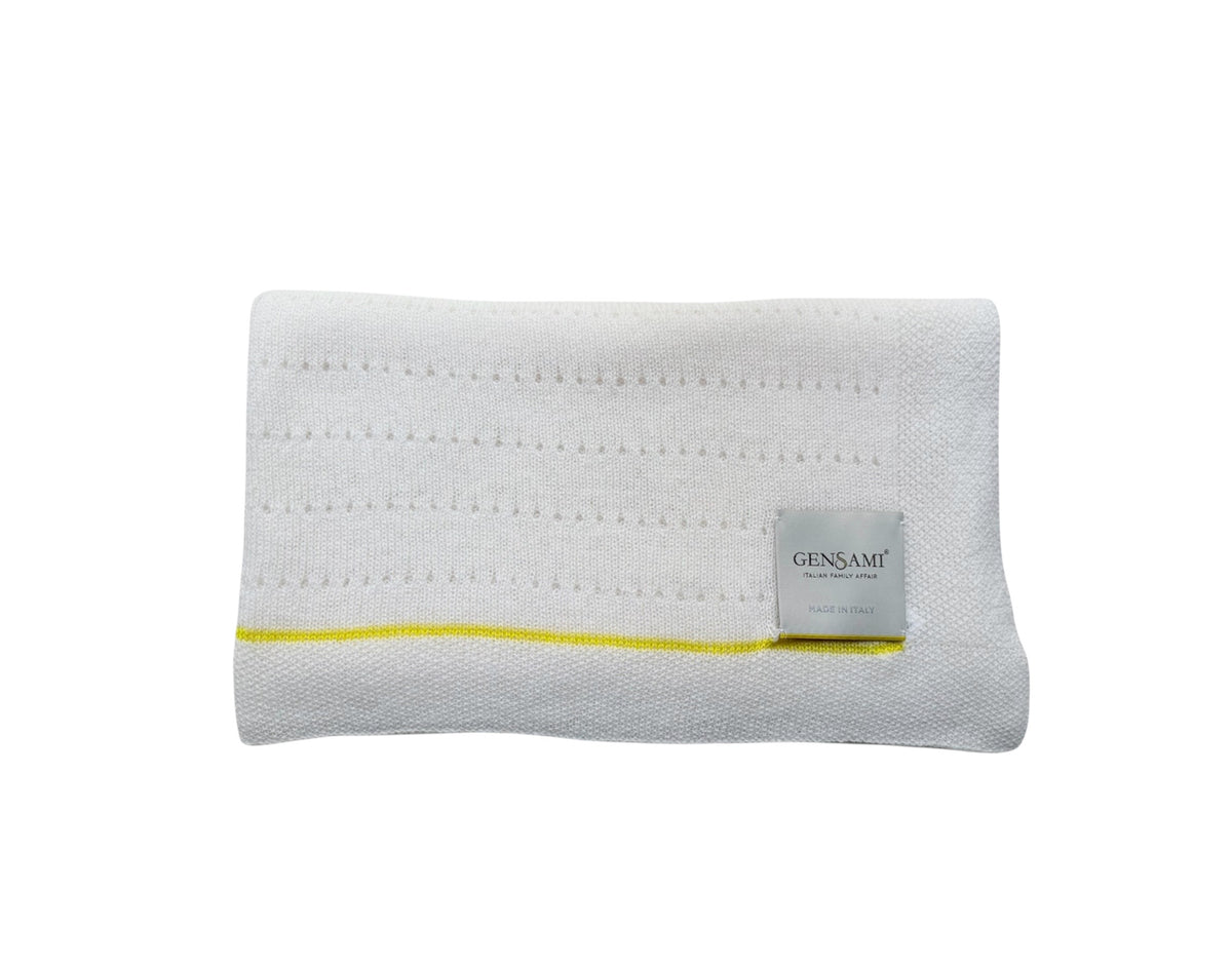 Gensami Baby Ultralight Cashmere Blanket White