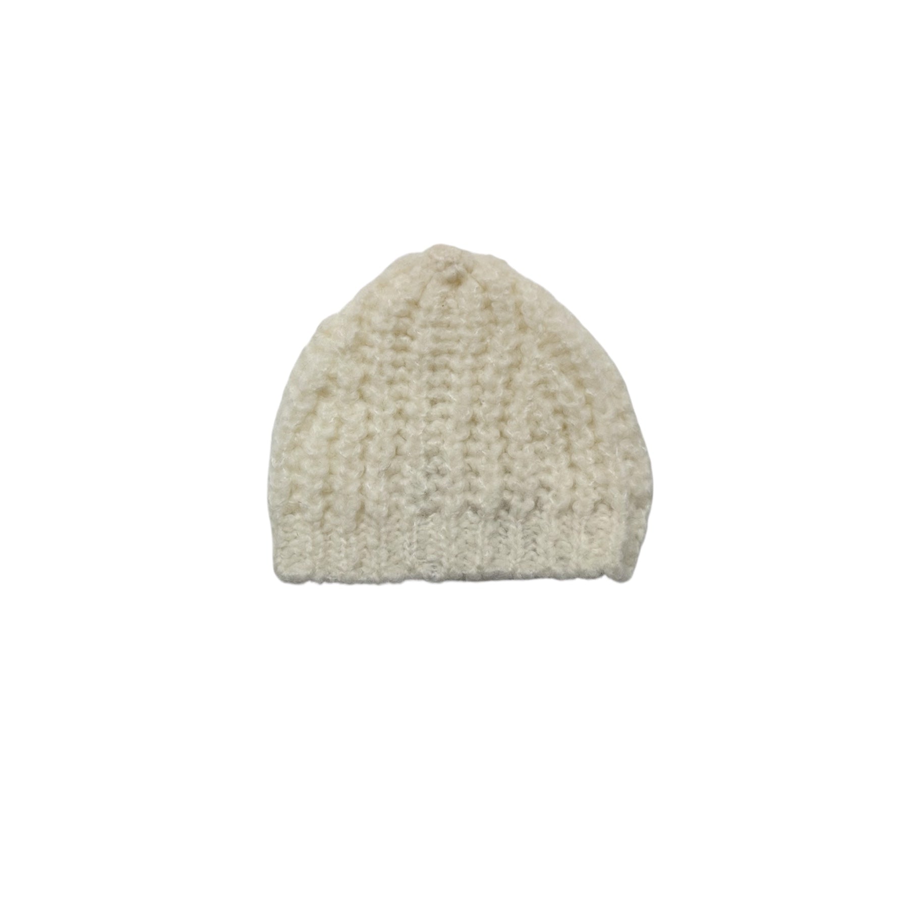 Pequeno Tocon Baby Rap Hat Natural Cream